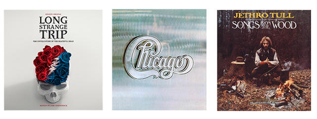 Now on Vinyl: Grateful Dead, Jethro Tull, Chicago