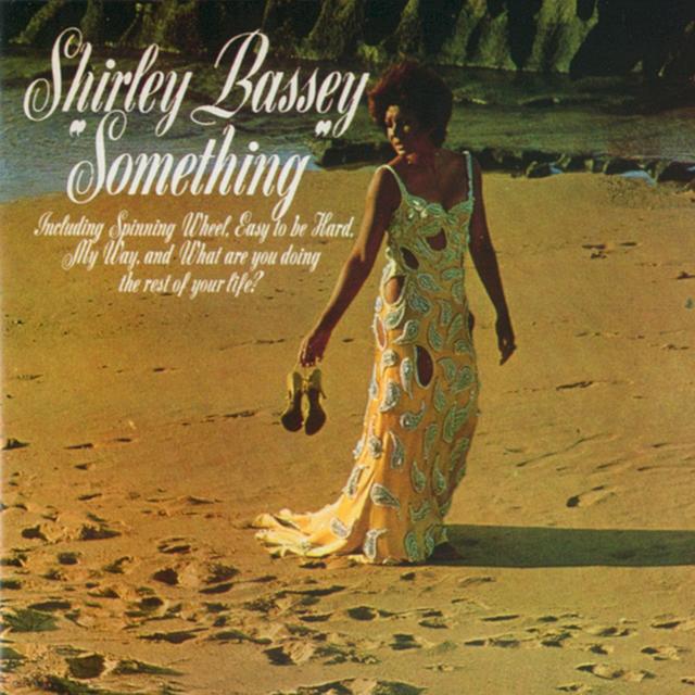 Shirley Bassey SOMETHING Album Cover