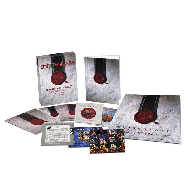 Whitesnake SLIP OF THE TONGUE 6CD/1DVD