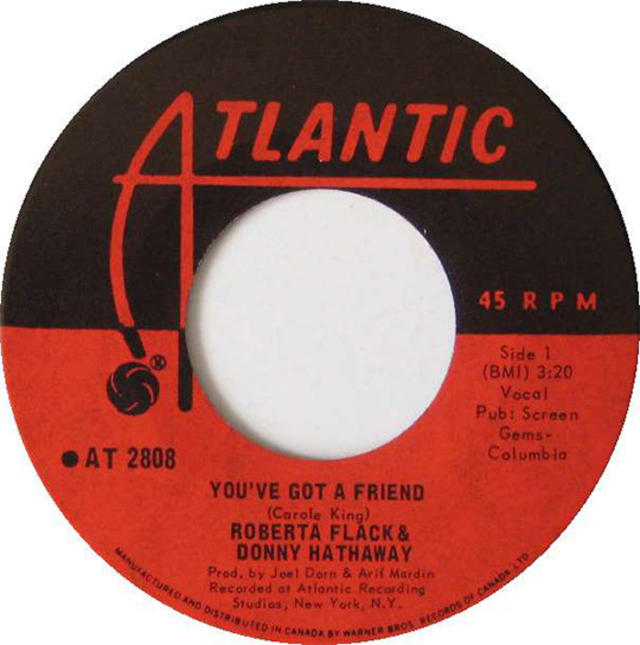 Single Stories: Roberta Flack and Donny Hathaway, “You’ve Got a Friend”